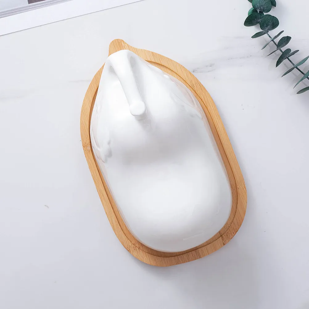 

Elephant Design Butter Plate Ceramic Dish Household Tableware for Everyday Meals Pasta Steak Pizza Salad Sushi Fruits Birthday