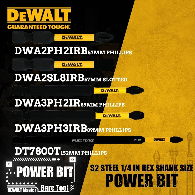 DEWALT DWA2SL8IRB DWA2PH2IRB DWA3PH2IRB DWA3PH3IRB DT7800T Impact Power Bit For Driver DCF850 DCF887 Power Tool Accessories