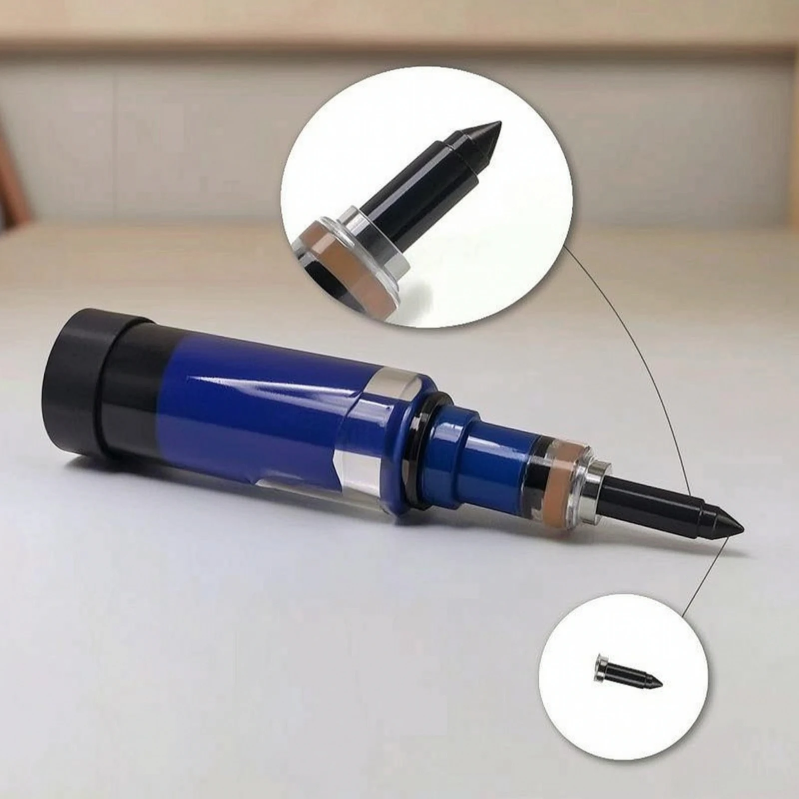 Chainsaw Bar Grease Refillable Chainsaw Grease Lubricant Injector with Nozzle Universal Tool Easy to Use for Loggers