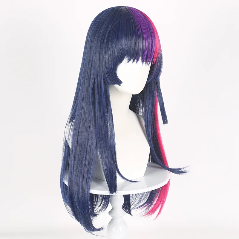 Synthetic Cosplay Wig Mi-Ku Inspired Long Ponytail Costume Hairpiece for Party Halloween Anime Roleplay