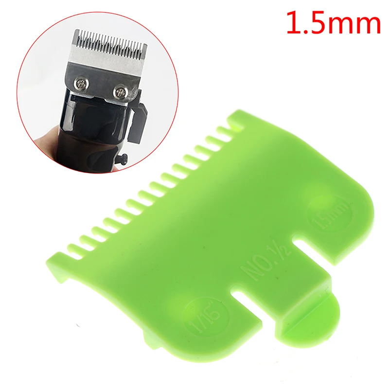 1PC 1.5mm Hair Clipper Green Guide Comb Cutting Limit Combs Attach Parts Electric Clippers Accessories