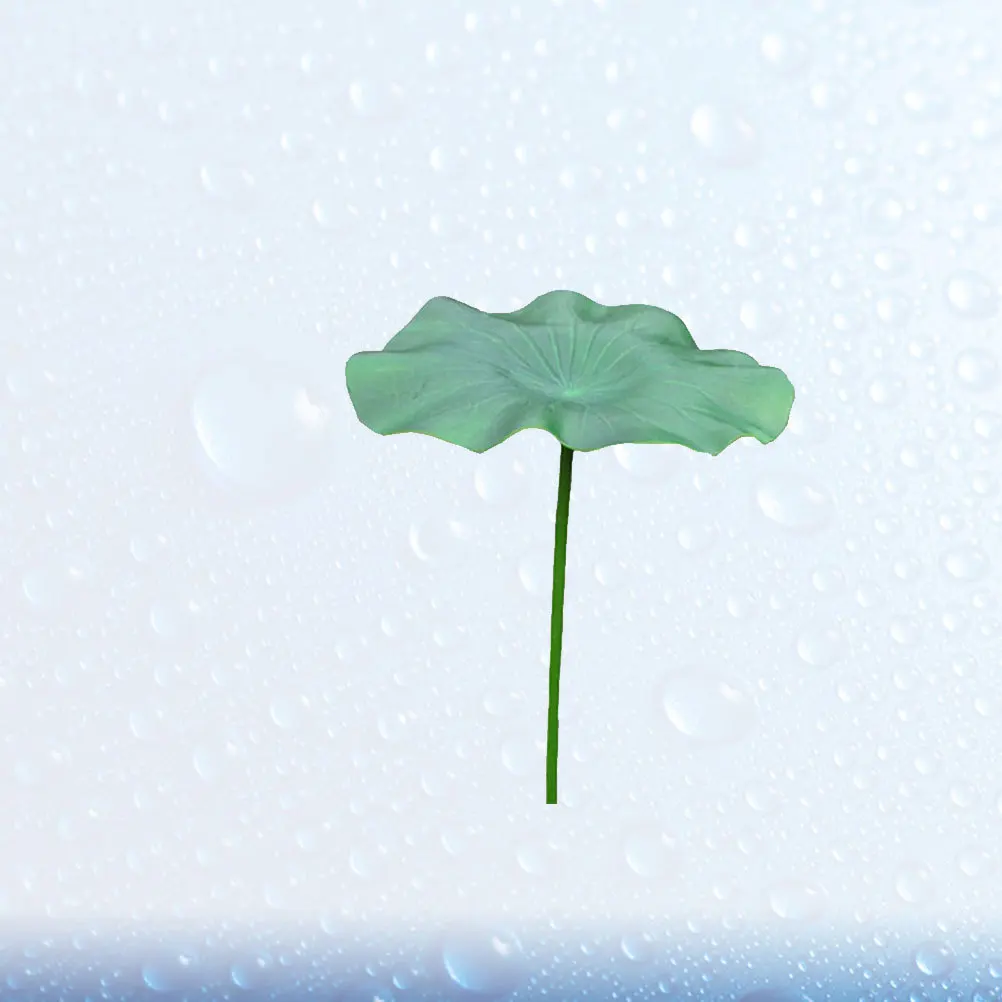 

1Pcs Simulated Lotus Leaf Handheld Premium Material Stage Prop Performance Festival Photo Taking Accessory 60cm
