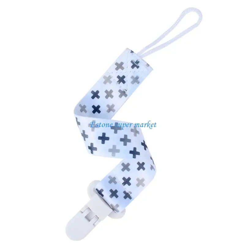 

090B Paci Holder with Clip Lightweight Universal Fits Most Pacifiers Teether Toy