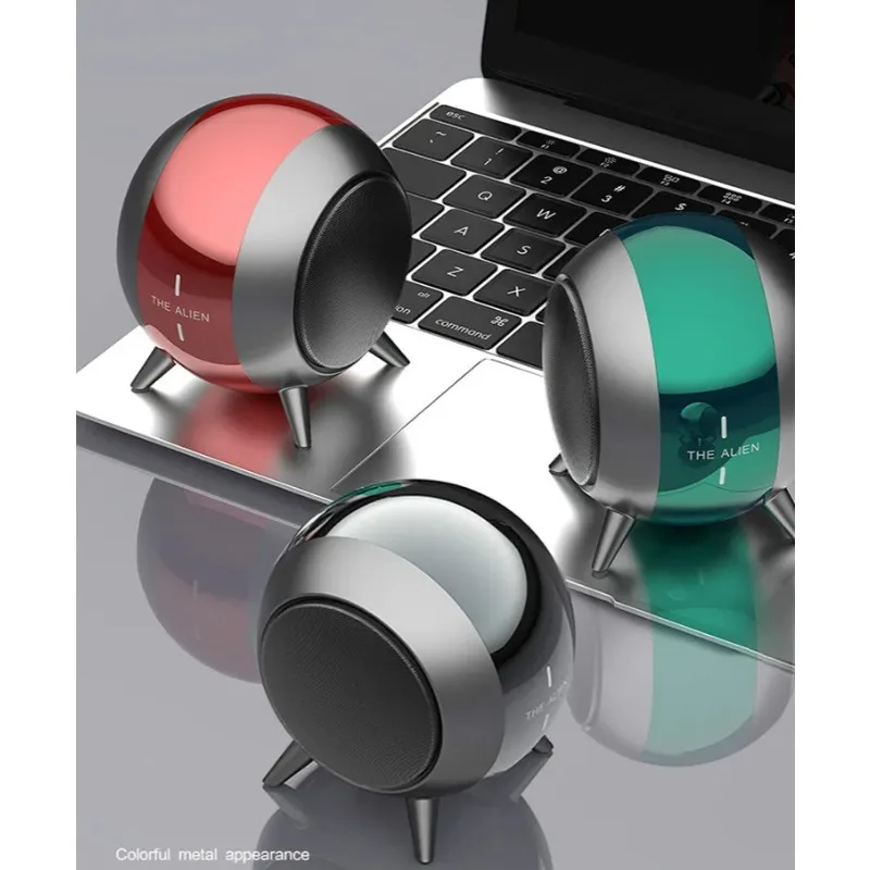 Altoparlante Bluetooth Subwoofer Wireless Mini Metal TWS scheda di interconnessione HIFI Stereo Surround