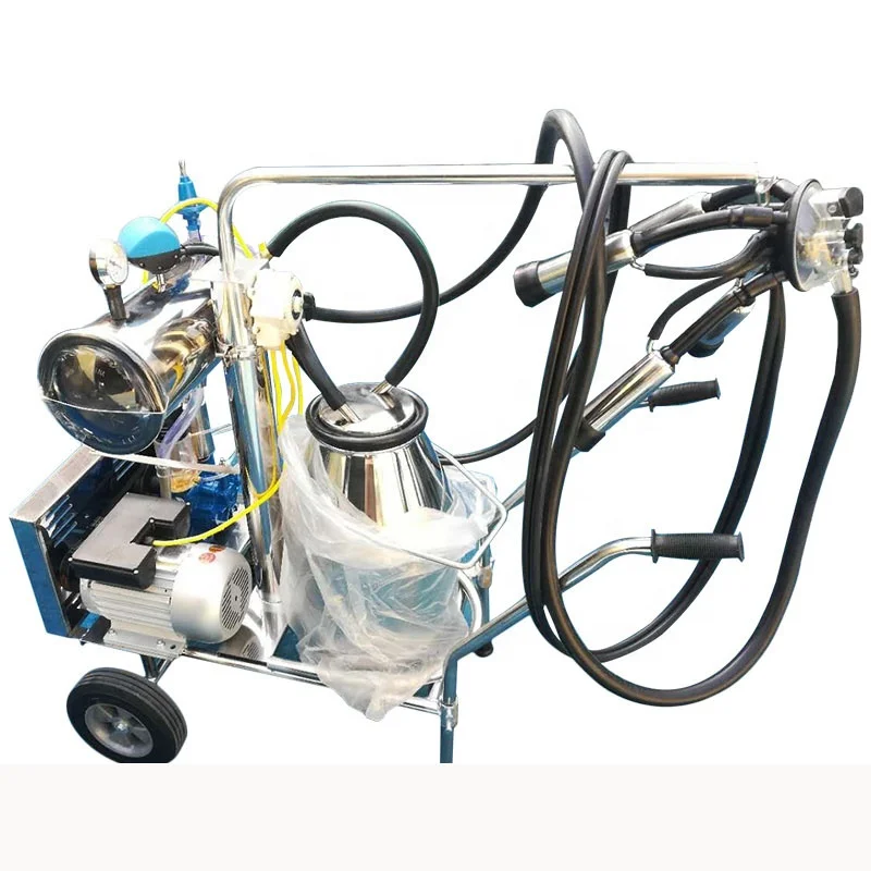 

Factory Direct Good Quality Cow Milking Machine Used with Cheap Price Core Components Including Engine and Motor