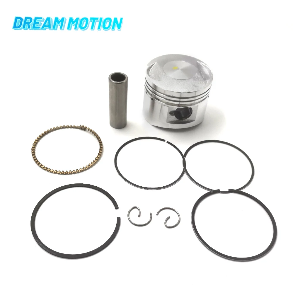 Motorcycle Piston Set 54mm 14mm Pin For YX125 125cc Air Oil Cooling Horizontal Engine Dirt Pit Bike ATV Quad Monkey