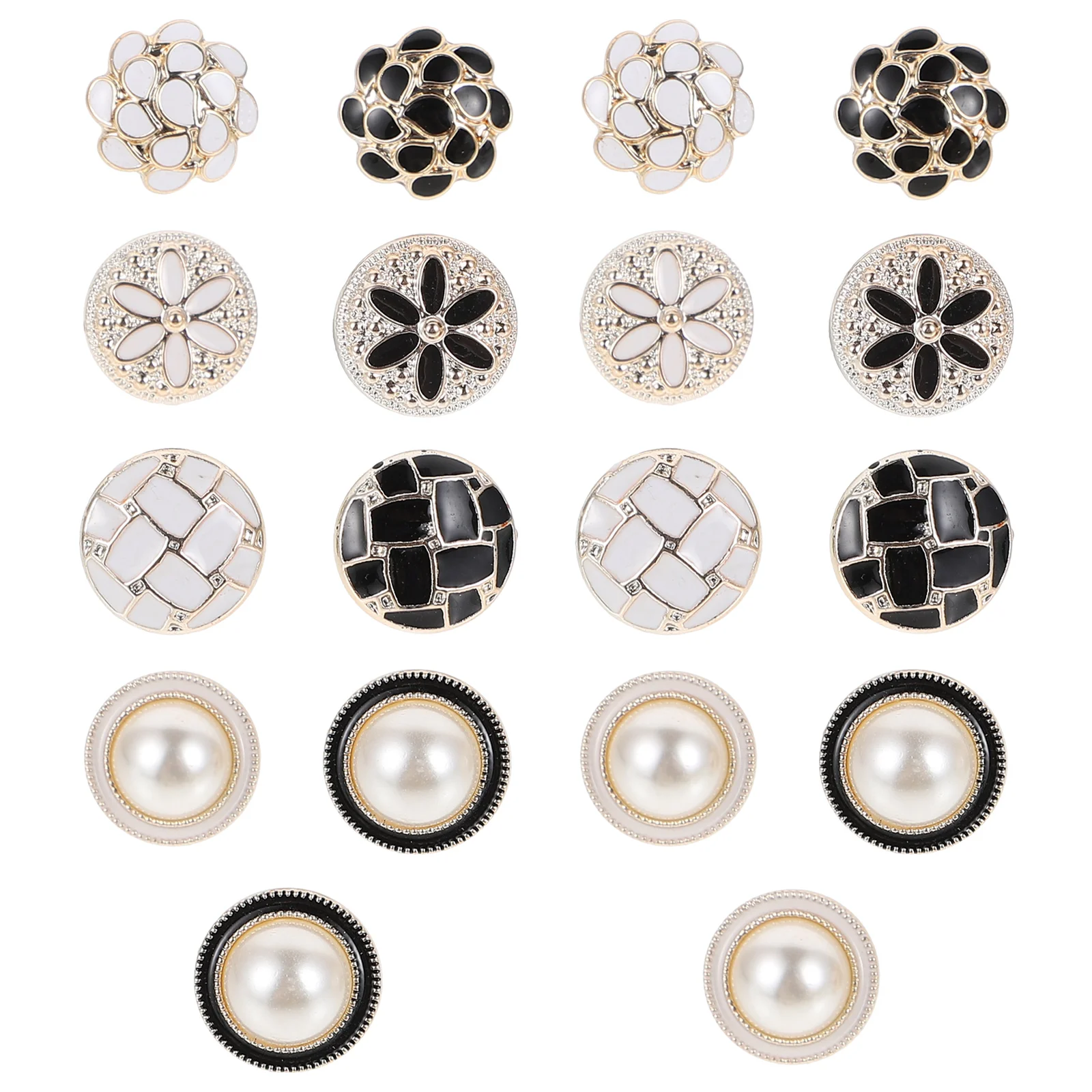 20 Pcs Sewing Free Anti-Unwanted-Exposure Buckle Buttons Snap Clothes Detachable Iron Clothing Decorative Miss