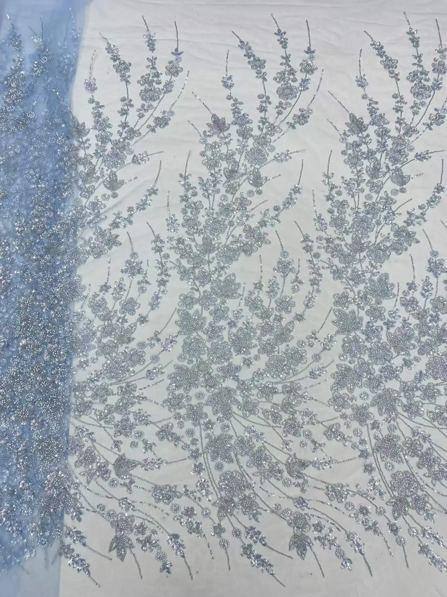 

Nigerian Luxury Sequins Net Lace Fabric 2026 High Quality African French Groom Lace Fabric For Women Wedding Party Dress Sewing