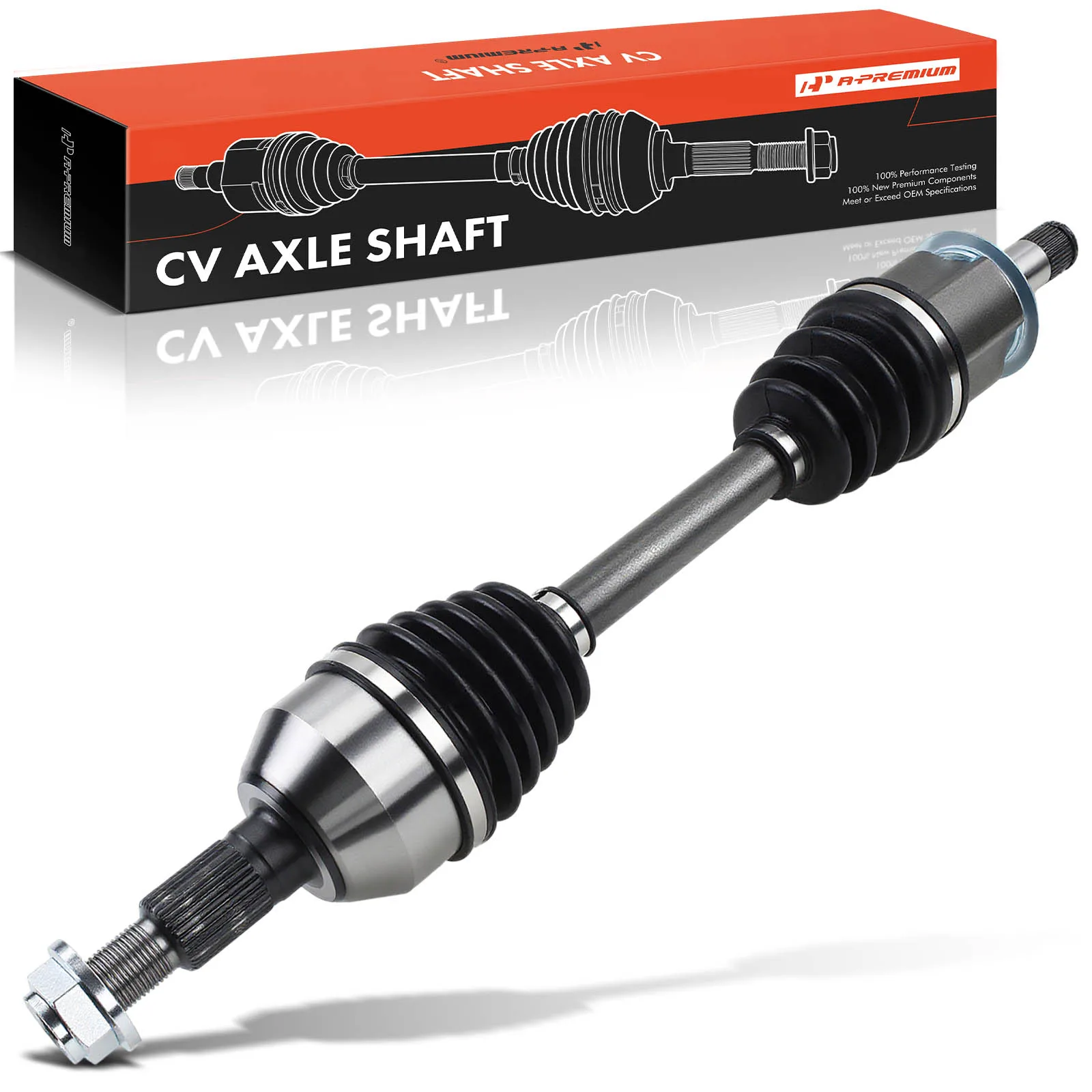 A-Premium Front Passenger Side CV Axle Assembly for Cadillac SRX 2004-2009 CTS 2008-2014 STS 2005-2011