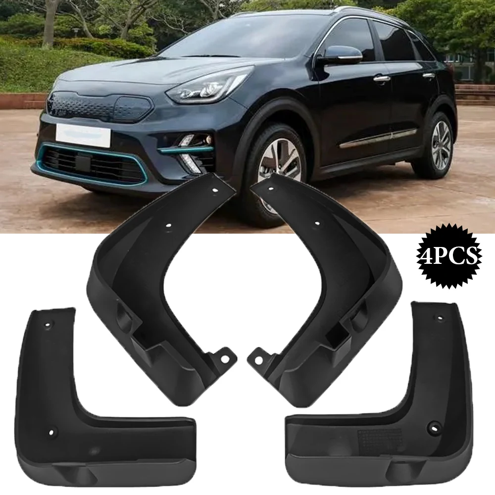 

For KIA NIRO 2017-2019 Mudflaps Splash Guards Front Rear Mud Flap Mudguards For Kia Niro DE 2017 2018 2019 Fender 4PCS