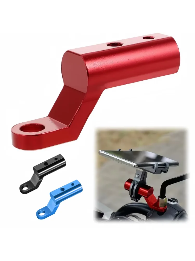 Uchwyt do montażu lusterka wstecznego, wysokiej jakości, uniwersalny adapter, akcesoria motocyklowe, pasuje do modeli Triumph, Suzuki i Kawasaki. — 2