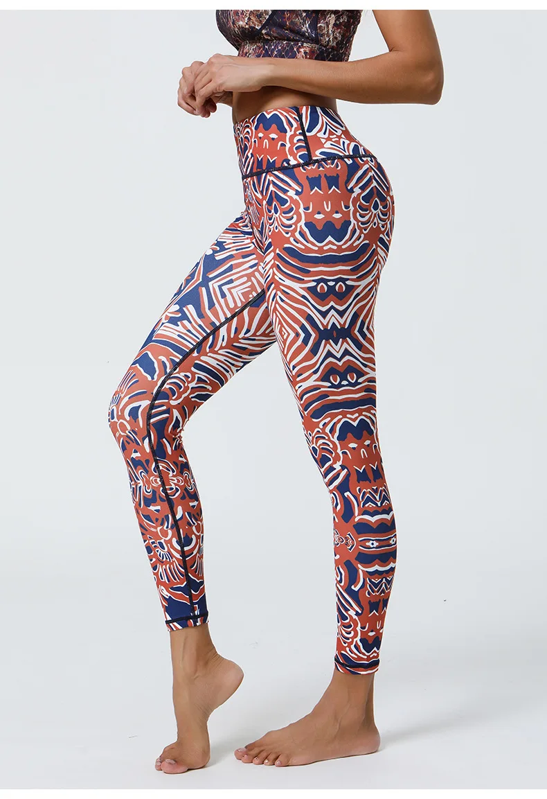 Color Sport Leggings Women 3D Printing Tights Yoga Pants Gym Leggin Ladies Seamless Leggins for Female Leginsy Sexy
