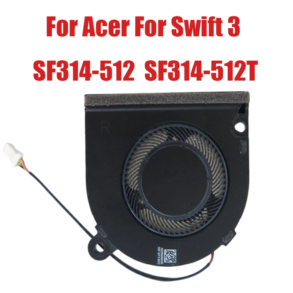 Long-Line For Acer For Swift 3 SF314-512 SF314-512T SF314-512T SF314-512-52MZ SF314-512-53L0 DC5V 2.5W Laptop CPU Fan