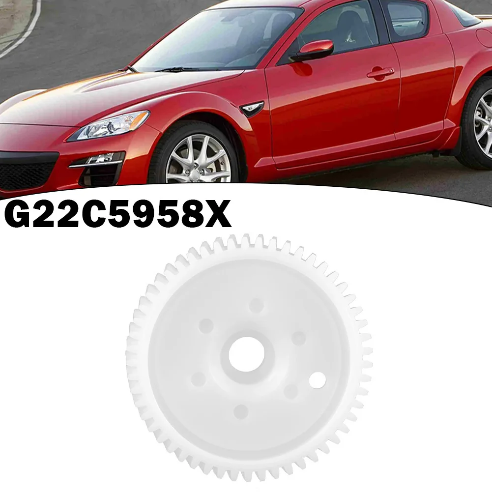 Engrenagem do motor do regulador de vidro da porta do carro g22c5958x compatível com para mazda 3 5 6 cx7 cx9 rx8 abs peça de reposição