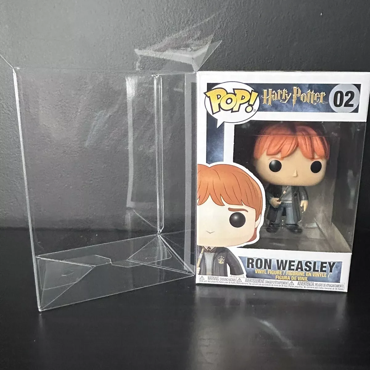 Funko Pop Harry Potter Ron Weasley # 02 Figura 3,75 pulgadas Figuras coleccionables Edición limitada Modelo Juguete Juguetes para niños Regalo