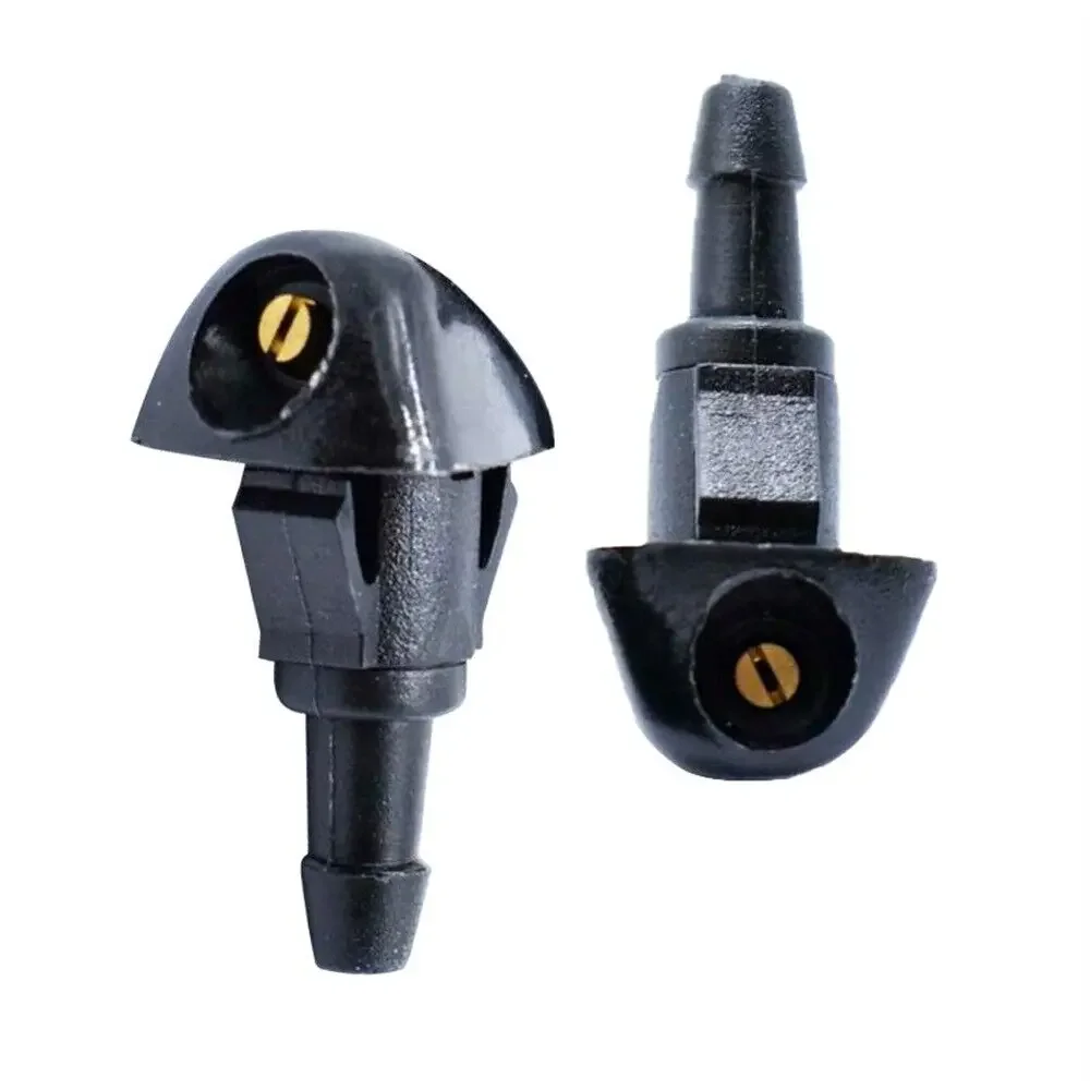 2Pcs Car Front Windshield Wiper Water Spray Jet Washer Nozzle 76810-SWA-E01 for Honda Civic Fit Jazz CR-V Accord Europen Shuttle