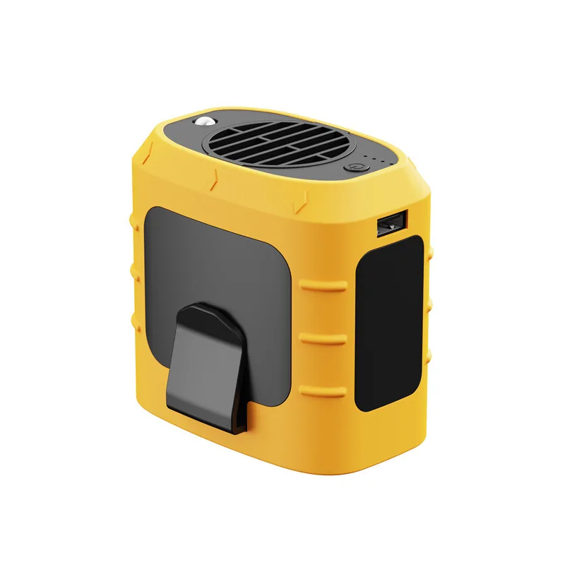 

Cross-border new models are portable, outdoor with neck and waist lighting, power bank, multi-functional gift fan