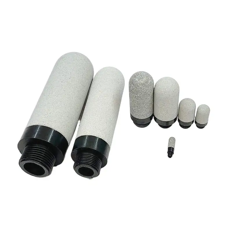 Plastic Silencers for Pneumatic Valves: PSL, PSU Series, Sizes 1/4