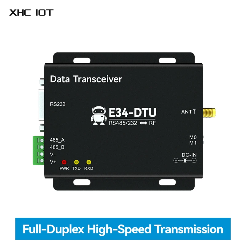 

Беспроводной промышленный приемопередатчик данных 2,4G E34-DTU (2G4D27) RS232 RS485, полнодуплексный Modbus, 27 дБм, 2 км, высокая скорость, низкая мощность