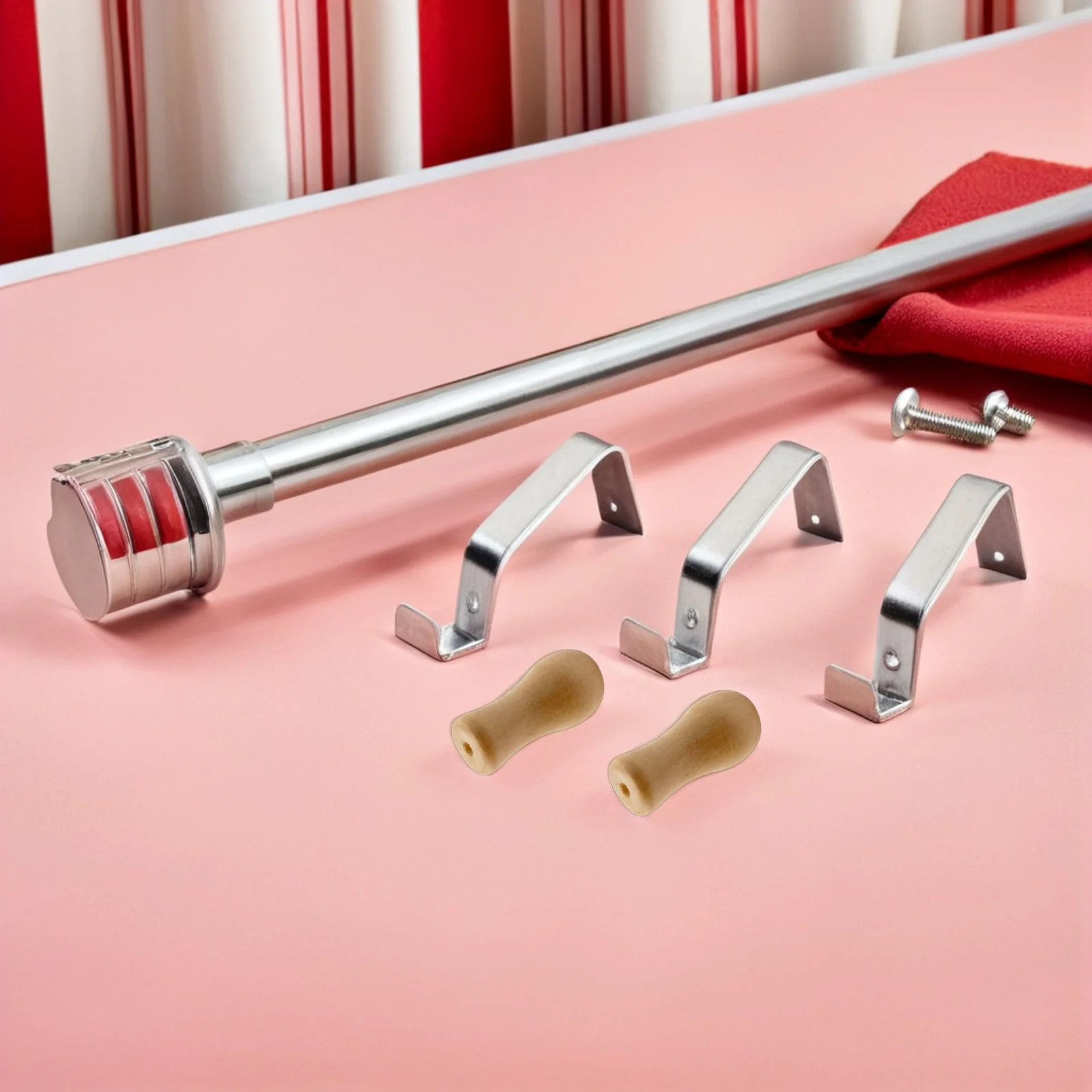 

24Pcs Wooden Tassel Cord Drops Blinds Accessories Pull Knobs for Window Curtain Roller Shades Bedroom Blind Cord Weight