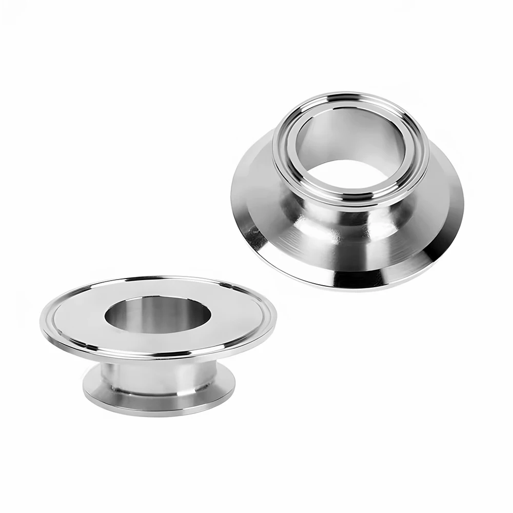 SUS 304 Edelstahl 1,5 Zoll 2 Zoll 2,5 Zoll 3 Zoll 4 Zoll Tri-Clamp-Reduzierflansch-Außendurchmesser-Endkappe zur Reduzierung von Sanitär-Homebrew-Bierrohrverschraubungen – Detail 6