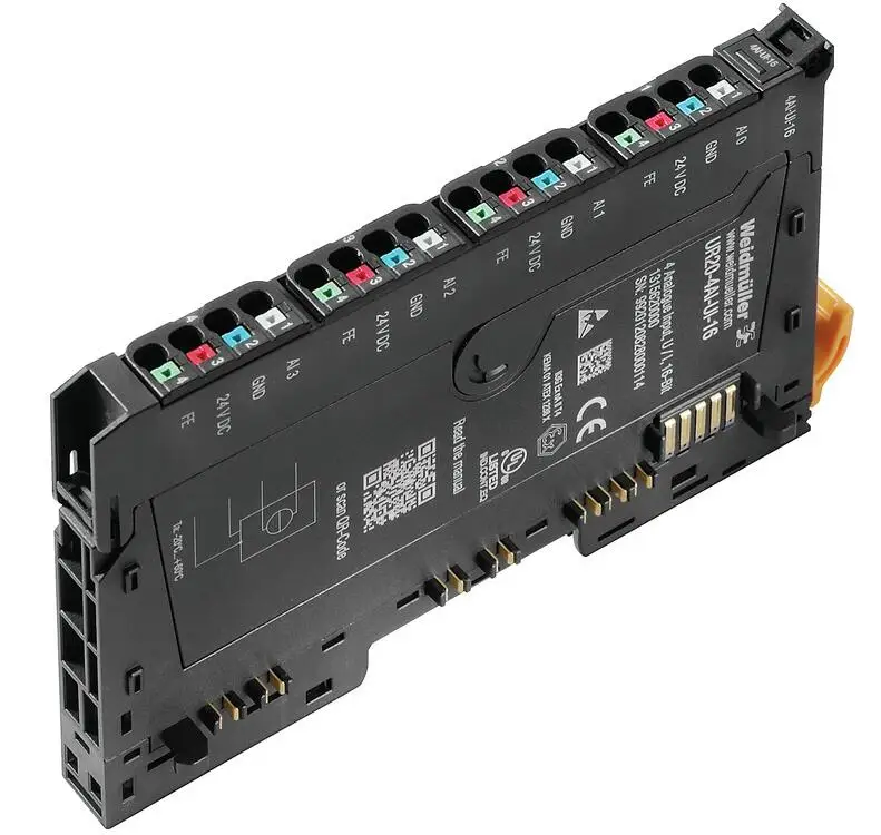 Weidmuller 1315620000 UR20-4AI-UI-16 Remote I/O Module IP20 4-channel Analog Signals Input Current/Voltage 16 Bit