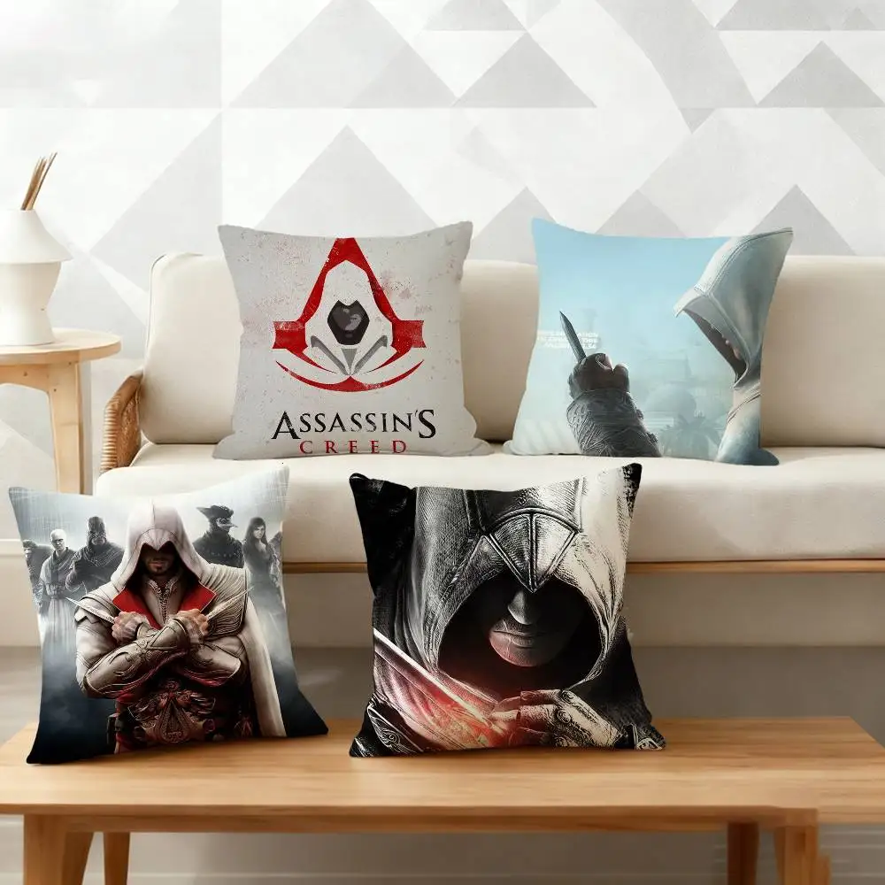 

Game A-Assassins C-Creed Pillow Case Pattern Printed Pillowcase For Living Room Sofa Cushion Cover