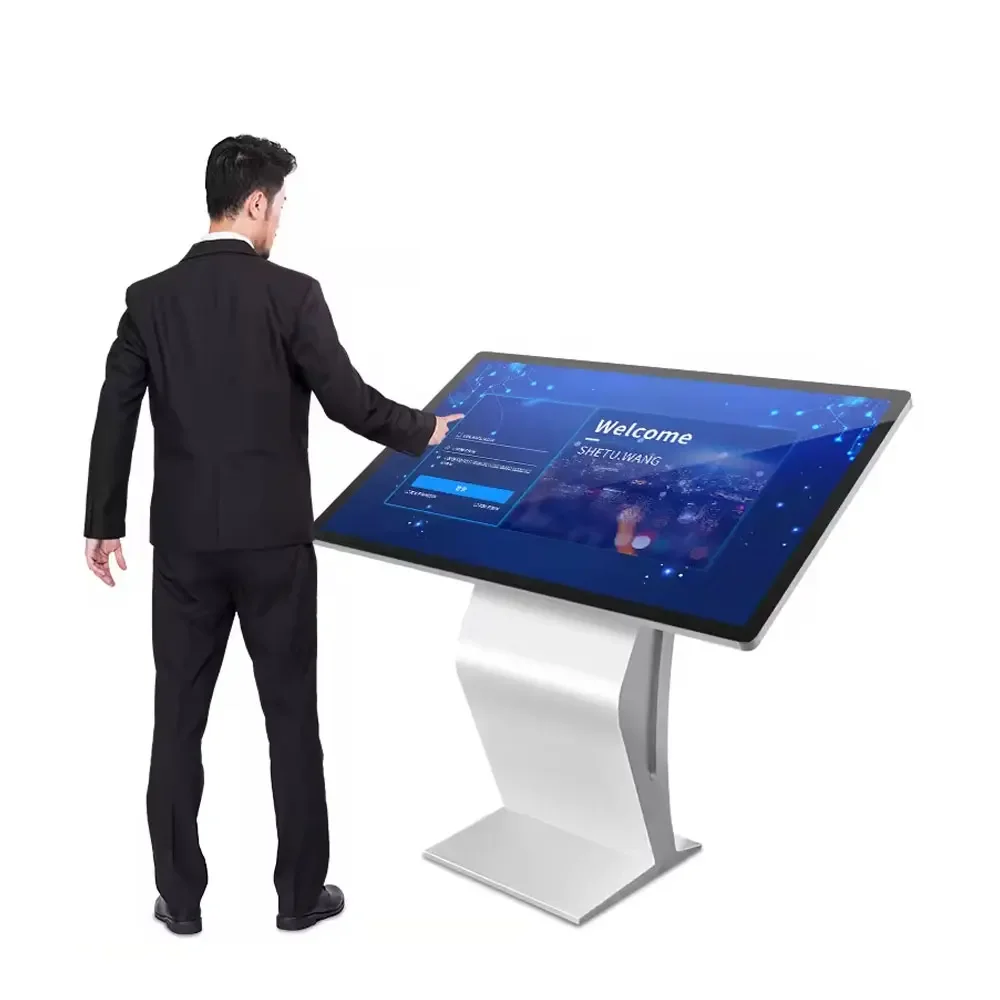 

DepositSelf-Service Kiosk Capacitive Touch Screen Indoor Android Airport Information Interactive Self-Service Kiosk Bracket
