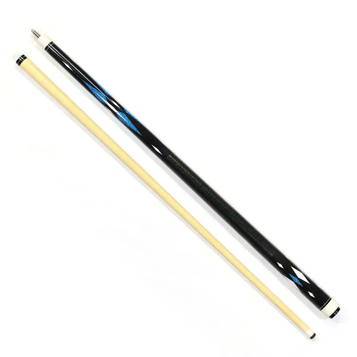 New Style 1/2-PC 13mm Tip Billiard Cue Maple Wood forelimbs stainless steel Joint Game Playing Pool Cue Stick for sale