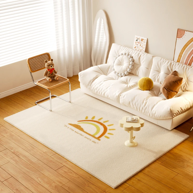 

Modern Children's Room Decoration Rug Large Area Living Room Rugs Simplicity Cloakroom Carpets Home Bedroom Decor Bedside Carpet