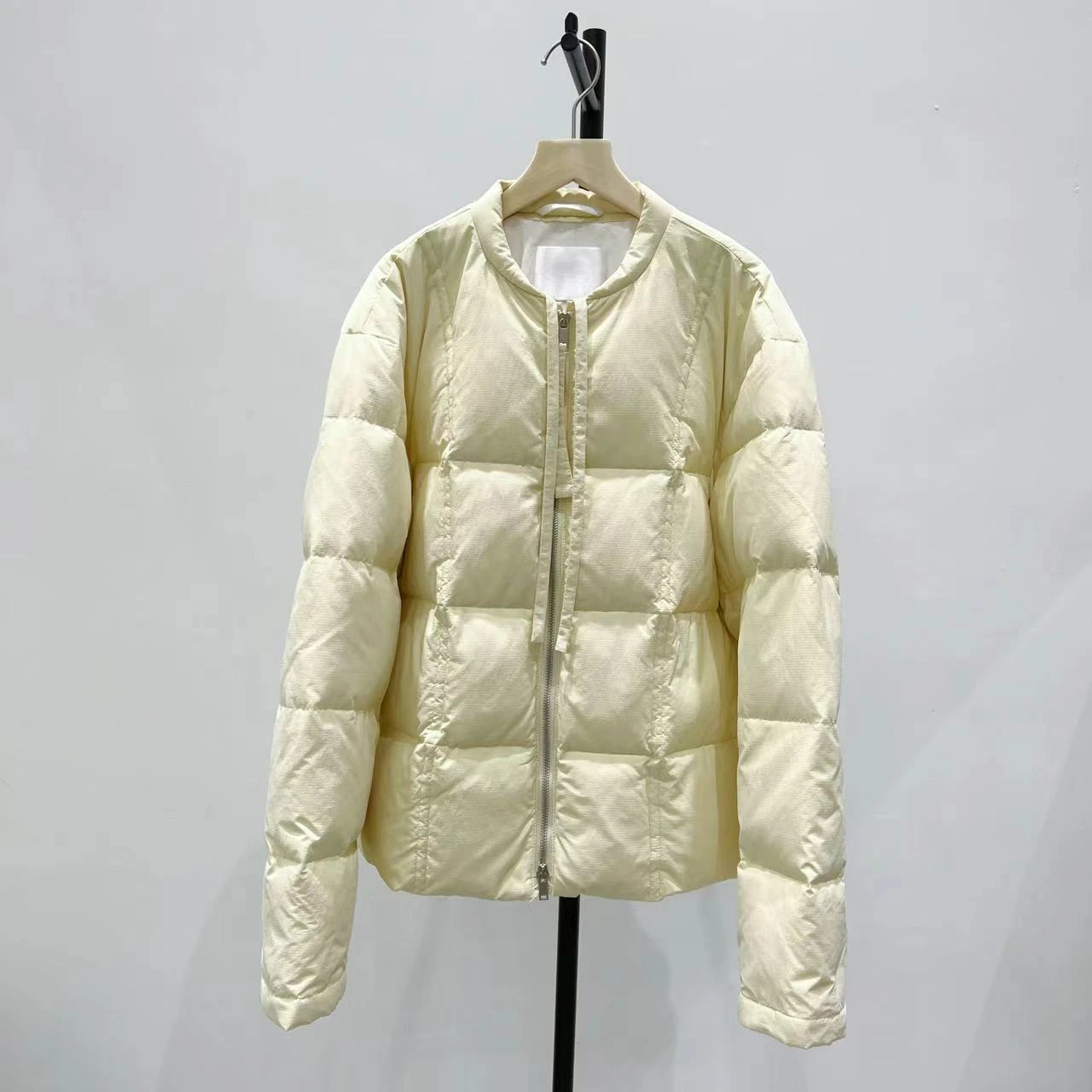 New Winter Warm 90 White Duck Down Jacket Simple Short Coat for Women