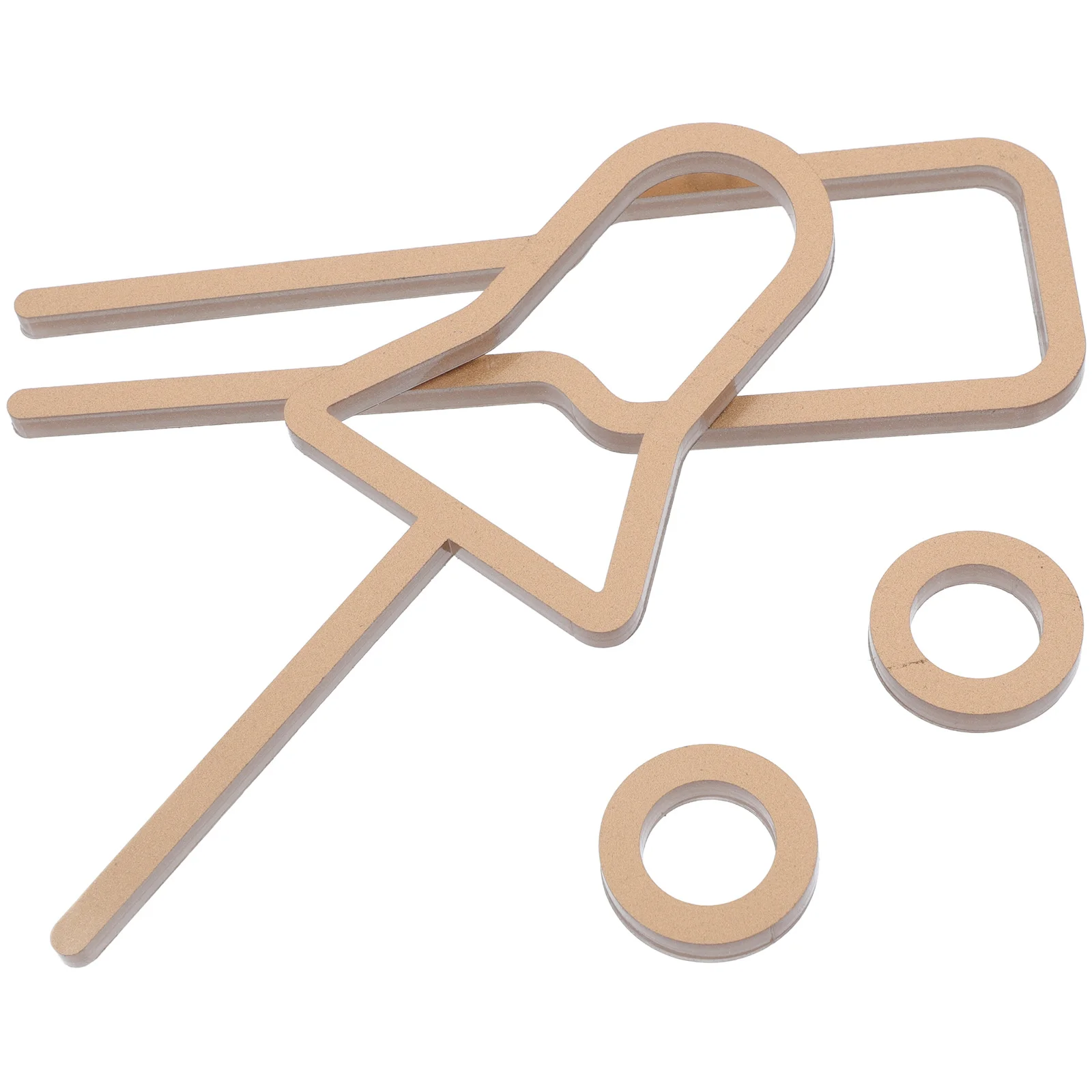 

1 Set Of Bathroom Signs For Home 3D Design Finish Waterproof Restroom Sign For Door Wall Men Women Toilet Symbol