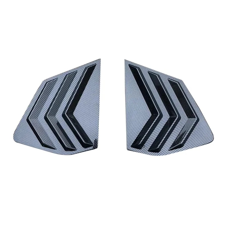 

AEF2-For Nissan Rogue 2021-2023 Rear Side Window Louvers Sport Style Air Vent Scoop Cover Decoration