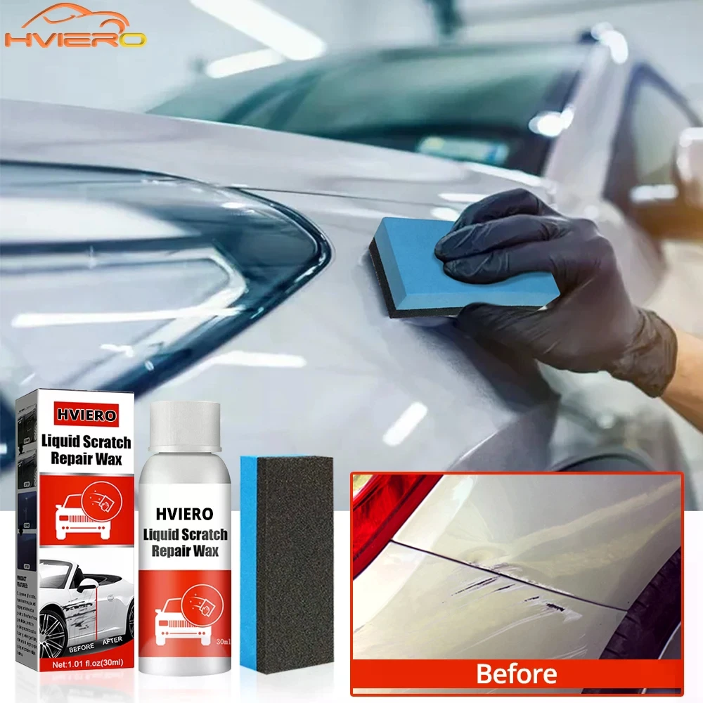 30ml Car Styling Wax Scratch Repair Kit Auto Body Compound Polishing Grinding Paste Paint Cleaner Polishes Care Set Fix Itt Wash