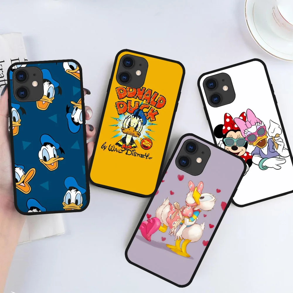 IT-26 Donald Duck Daisy Soft Case For VIVO Y70S Y51S Y70T Y73S S7E V23 V23 Pro T1 Y75 Y3 Y3S Y10 Y76 Y20i Y91 Y31S Y52S