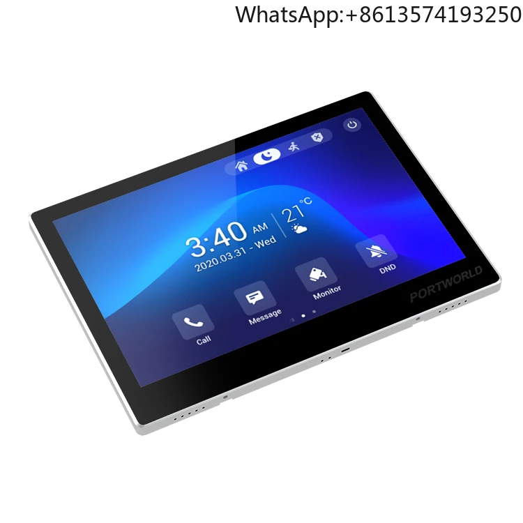 

For 10.1 Inch New RK3566 Quad Core IPS PoE in Wall Android 11 Industrial Tablet with CNC Process