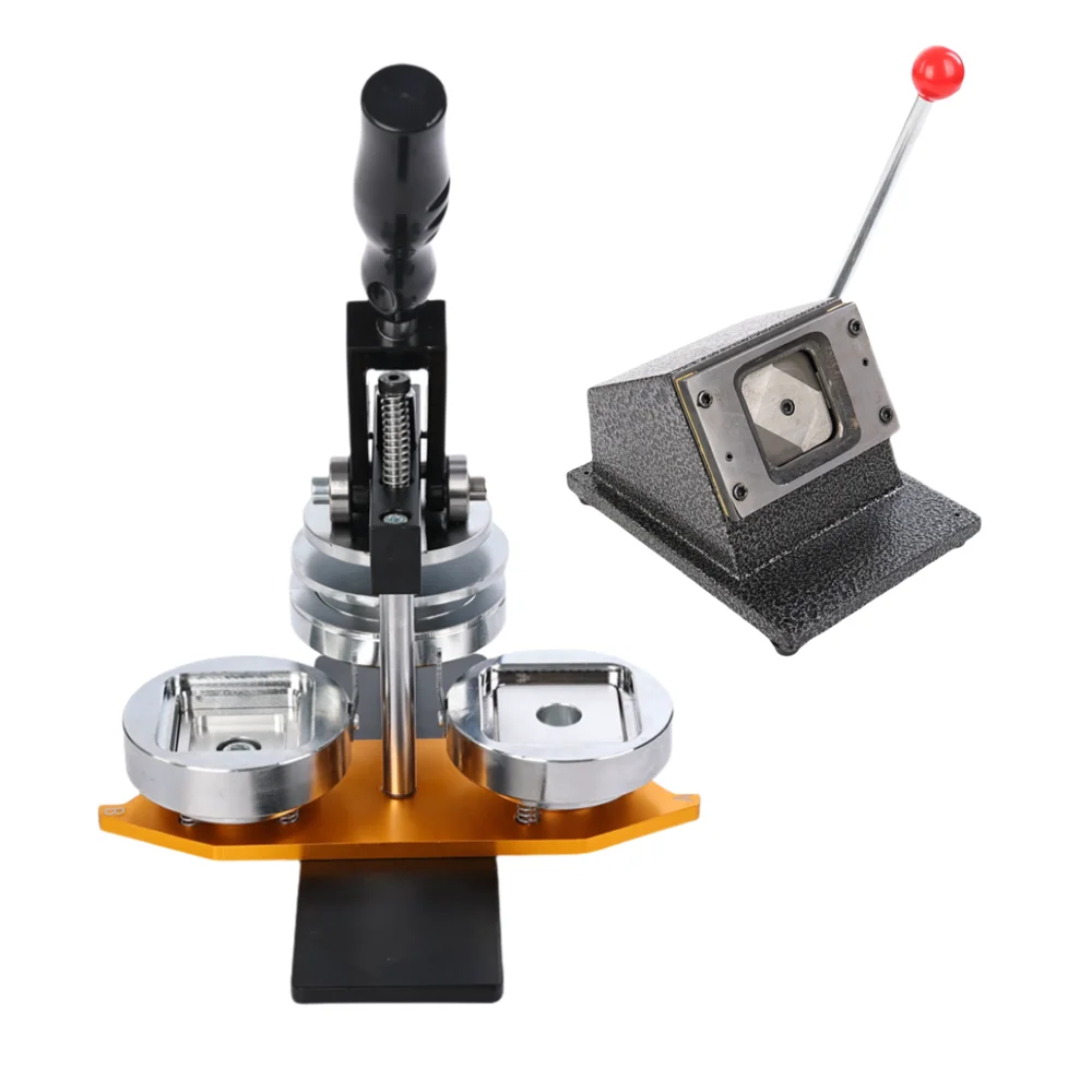 

Best Selling 2Inch Square Fridge Magnet Maker Machine 50*50Mm Square Button Making Machine Manual Magnet Making Machine