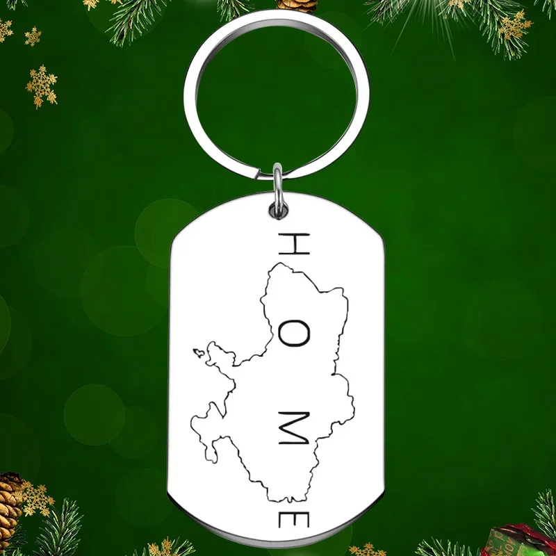 Ukrainian Map Symbol Keychain Pendant Ukraine Home Key Chains Ukrainian Country Gift