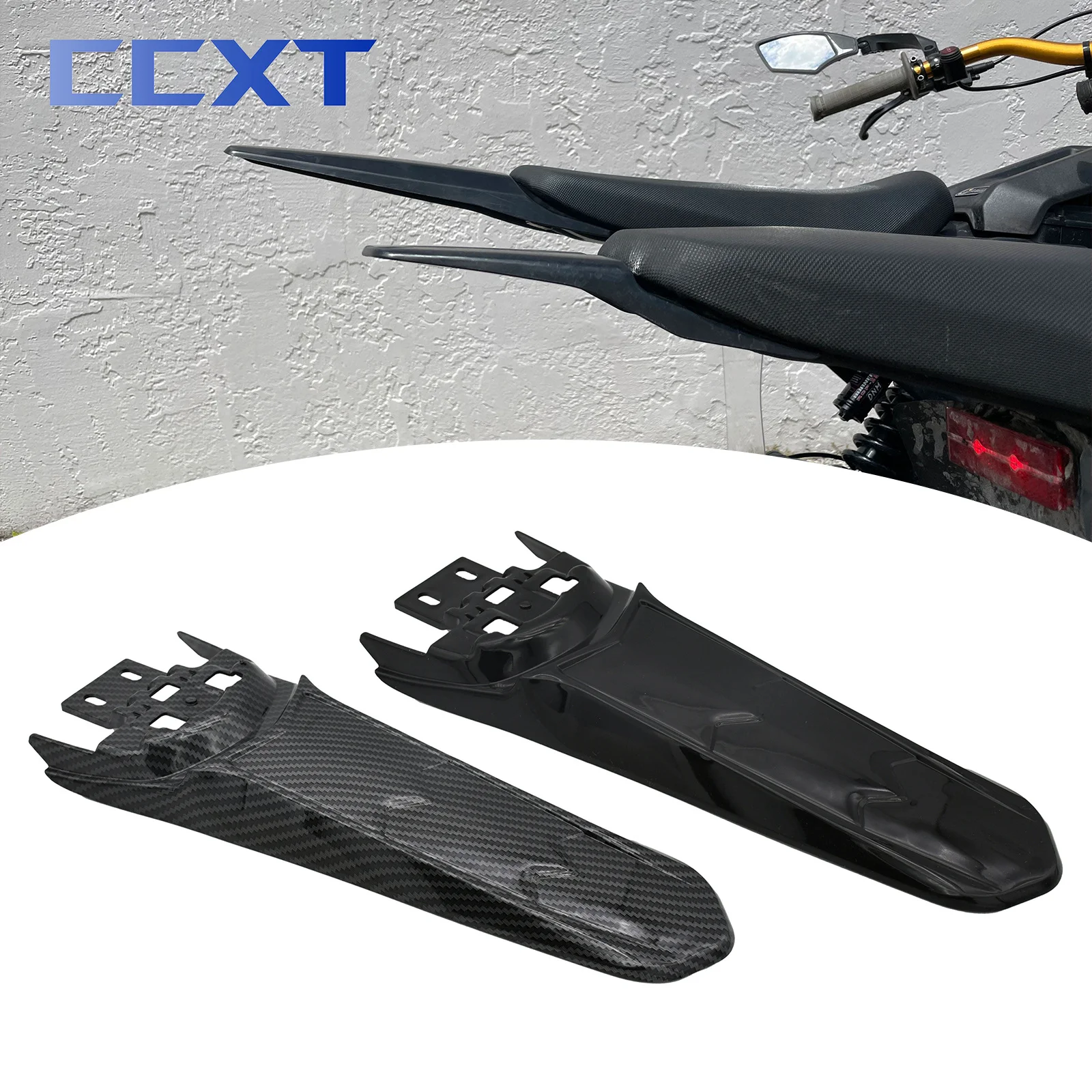 Modified Extended Longer Rear Fender Extra Long Dirt Pit Mudguard Tail Fender For Sur Ron Light Bee S and Light Bee X Universal