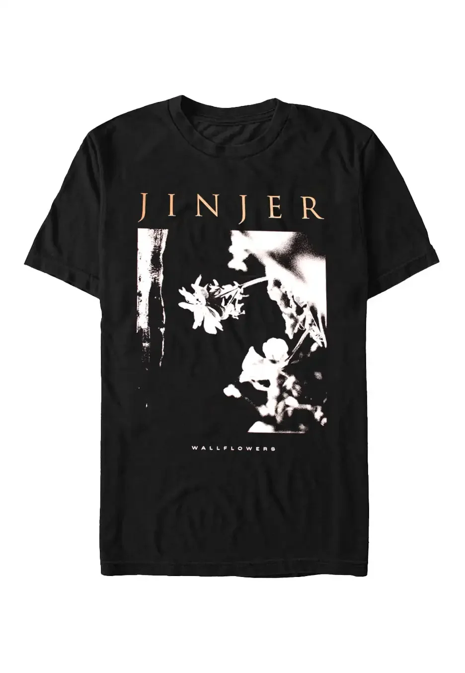

Jinjer - Wallflowers - T-Shirt Peripheral Pattern Printing Summer Luxury Brand Cotton Men's and Women's T-Shirts Short Sleeves