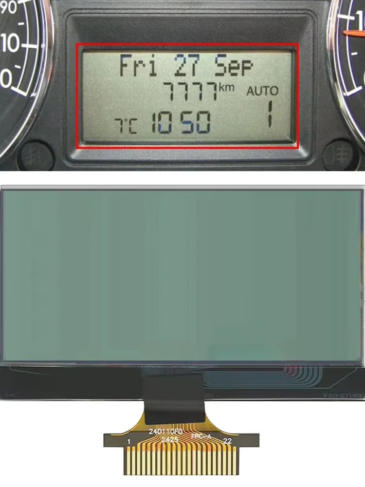 

Car Unit LCD Display Automatic Transmission Instrument Repair Screen For Fiat Punto For Fiat Grande Punto For Fiat Fiorino
