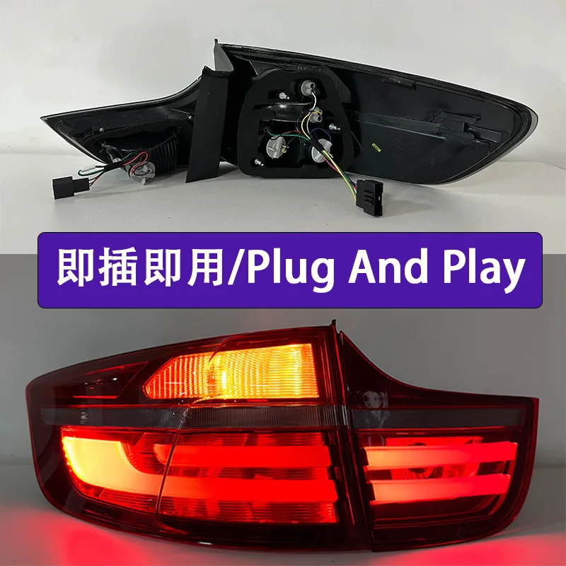 -For Upgraded Full LED Tail Light Assembly for  X6 E71 2008-2014 Old to New Style LED Rear Lamp Daytime Running Light DRL*