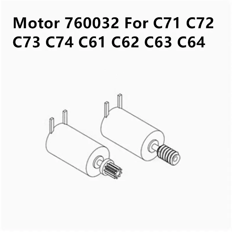 2ชิ้น760032มอเตอร์ขนาดเล็กสำหรับการแข่งรถเทอร์โบ1:76 1/76 C61 C62 C63 C64 C71 C72 C73 mobil RC C74