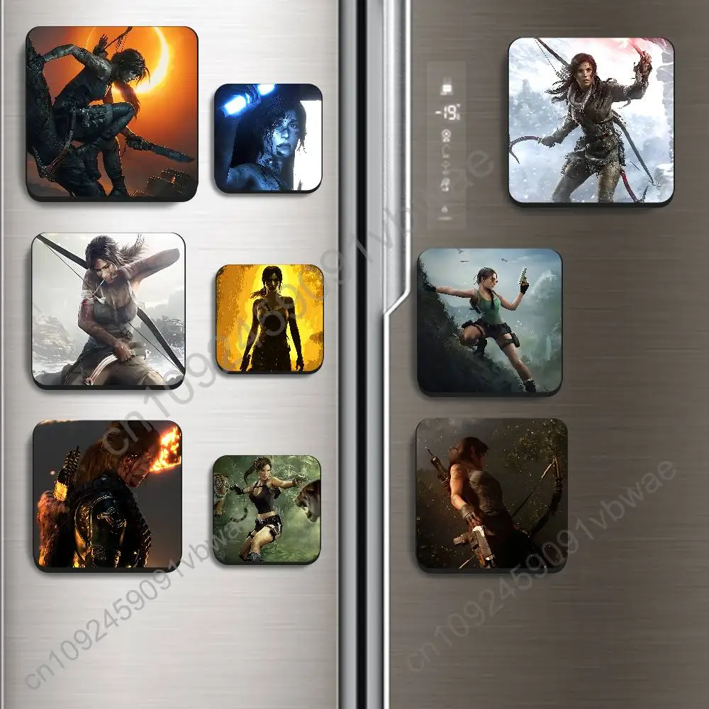 

Tomb Raider Legacy of Atlantis Best-Selling Strong Magnetic Fridge Magnets Adhesive to Metal Surfaces Leaves No Residue