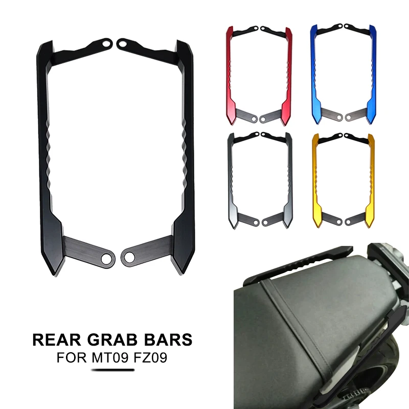 

Задние поручни для мотоцикла, сиденье, пассажирская рейка, ручка, подлокотник, подлокотники для YAMAHA MT09 MT-09 FZ09 FZ MT 09 2014-2019