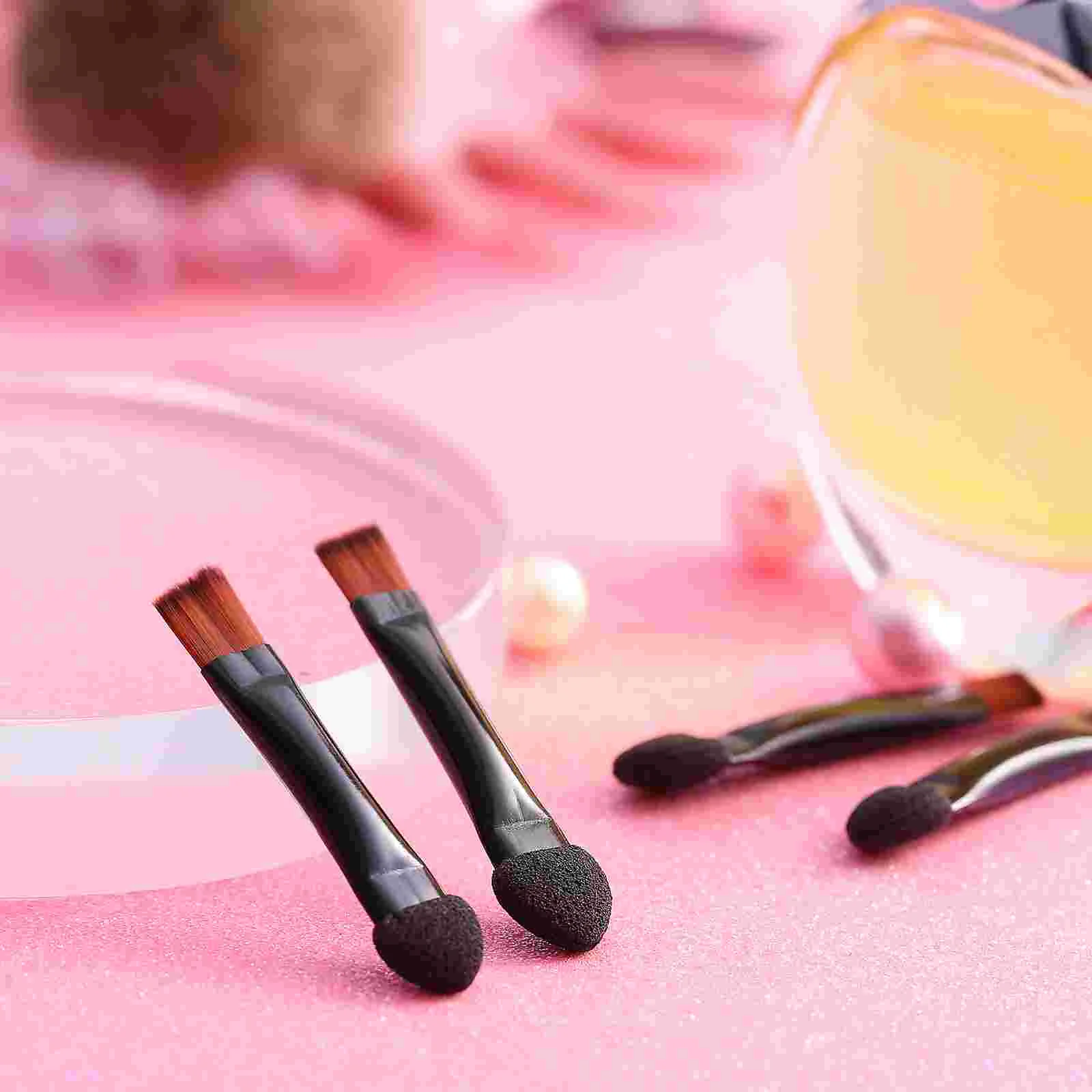 20 Pcs Multifunction Double Ended Makeup Brush Lip Liner Essence Mascara Dual-purpose Cosmetics