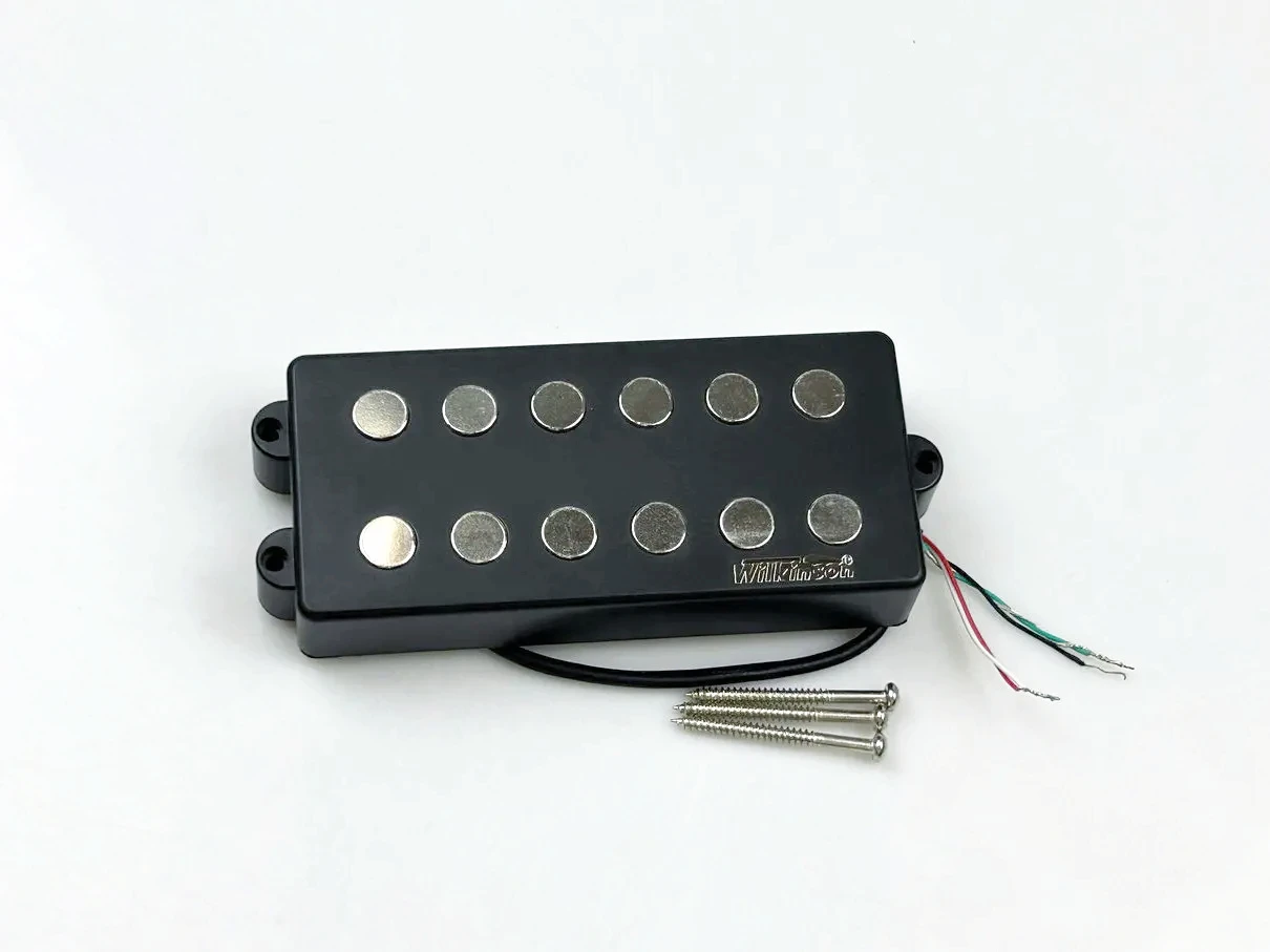 

6 Strings Bass Pickups Wilkinson Bass Pickups Humbucker Pickups For Electric Bass Guitar