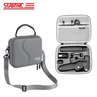 STARTRC OM8 Estuche de transporte para DJI OM7/7P Estuche de almacenamiento portátil bolso de hombro de PU bolso de viaje para DJI Osmo Mobile 7 8 Accesorios