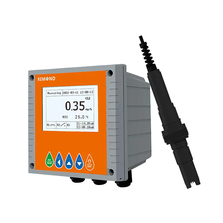 

Residual Chlorine Meter RS485 Free Chlorine Analyzer Online Ozone Probe Constant Voltage Free Chlorine Meter