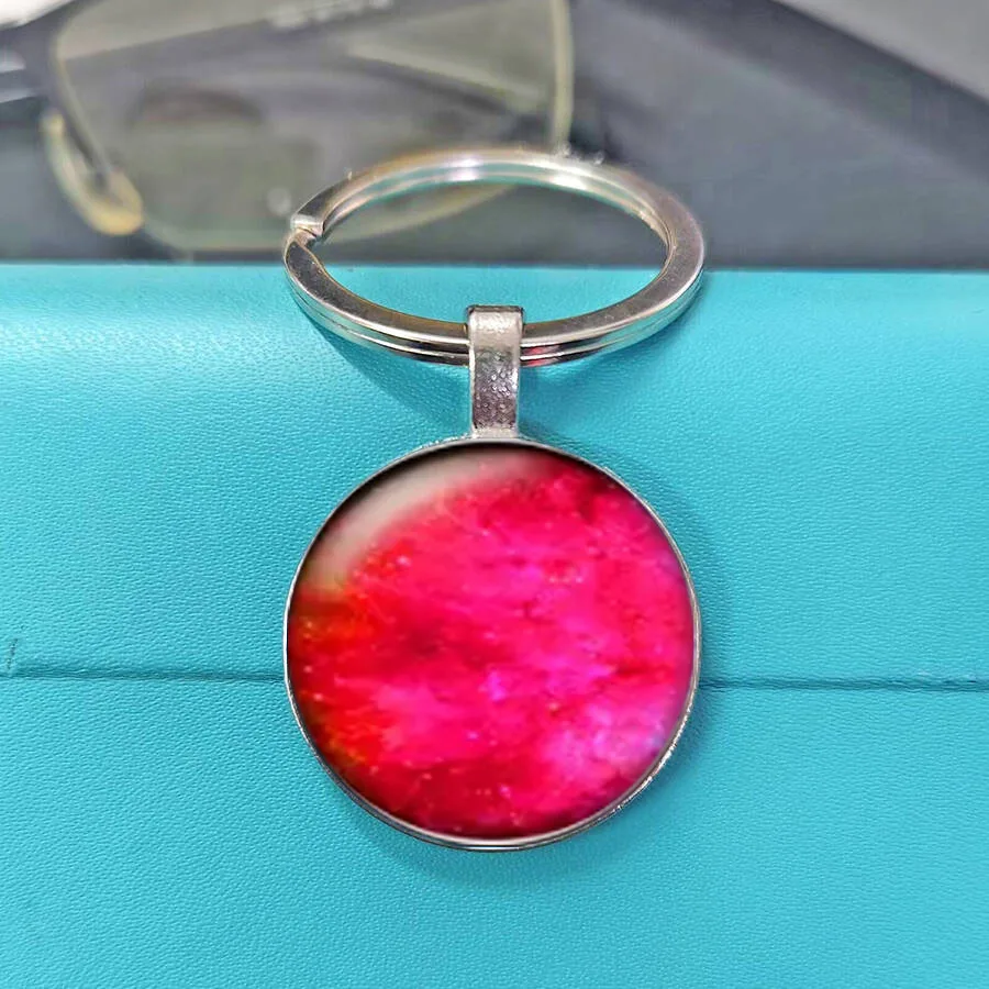 Popular Nebula Galaxy Keyring - New & Beautiful, Elegant Cosmic Art Accessory